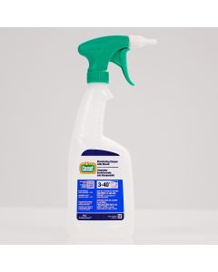 Comet Disinfecting Cleaner with Bleach Bottle, Heavy Duty Foamer, Green/White