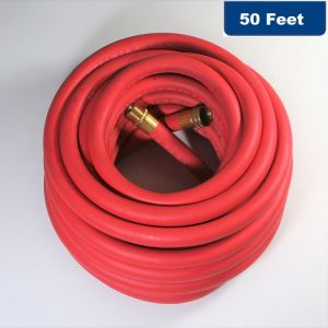 5/8" x 50' Hose with Male/Female Garden Hose Couplings