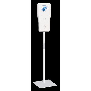 Hand Sanitizer Dispenser Stand with Safeguard Label