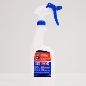 Spic & Span All Purpose Spray and Glass Cleaner Bottles, 32oz, with Blue and White Heavy Duty Sprayer, Case of 6