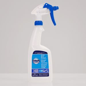 Dawn Diluted Spray Detergent Bottle, 32oz, with Blue and White Tigger Sprayer, Case of 6