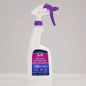 P&G Pro Line Heavy Duty Spray Cleaner Bottle, 32oz, with Purple and White Trigger Sprayer, Case of 6