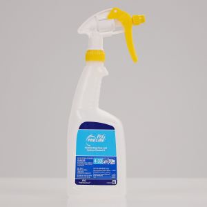 P&G Pro Line Disinfecting Floor & Surface Cleaner #33 Bottle, 32oz, with Yellow and White Heavy Duty Trigger Sprayer, Case of 6