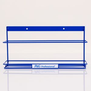 PGP Wall Rack, Fits Four 32oz Spray Bottles, Blue