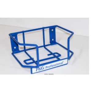 Wall Rack, Fits 1-Gallon Bottle, Round or F-Style, Blue