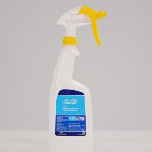P&G Pro Line Disinfecting Floor/Surface Bottle, Heavy Duty Sprayer, Yellow/White, 6 ct
