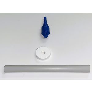 Foot Valve Kit for Open Loop with Screen, Blue