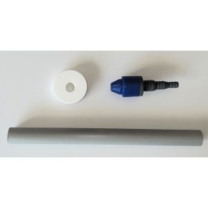 Foot Valve Kit for Open Loop, No Screen, Blue Gray