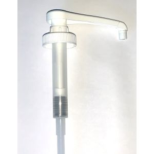 Hand Pump Dispenser for 1 Gallon, White, Pack of 1