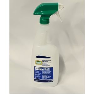 Comet Disinfecting Cleaner with Bleach Bottle, Medium Duty Foamer, Green/White