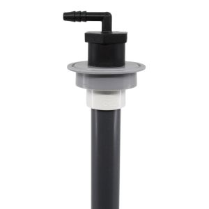 Pick Up Tube Flex Spout Cap 3/8" Barb Elbow 5 Gal