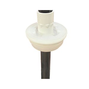 Pick Up Tube Drum Plug 3/8" Barb Elbow 15 Gal (without foot valve) 