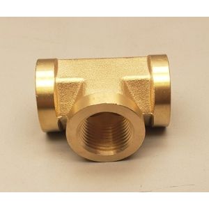 Brass Tee 3/8" X 3/8" X 3/8" FPT