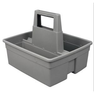 Restroom Caddy, Gray